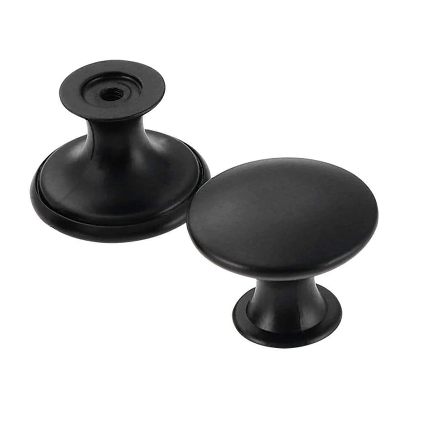 Black Cabinet Knob Set