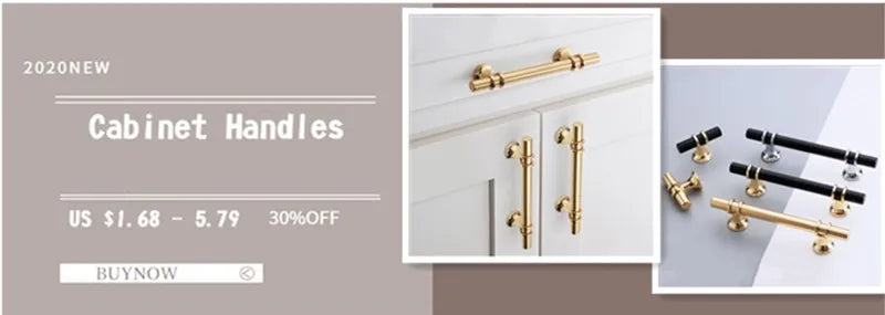 Aluminum Cabinet Handle Set