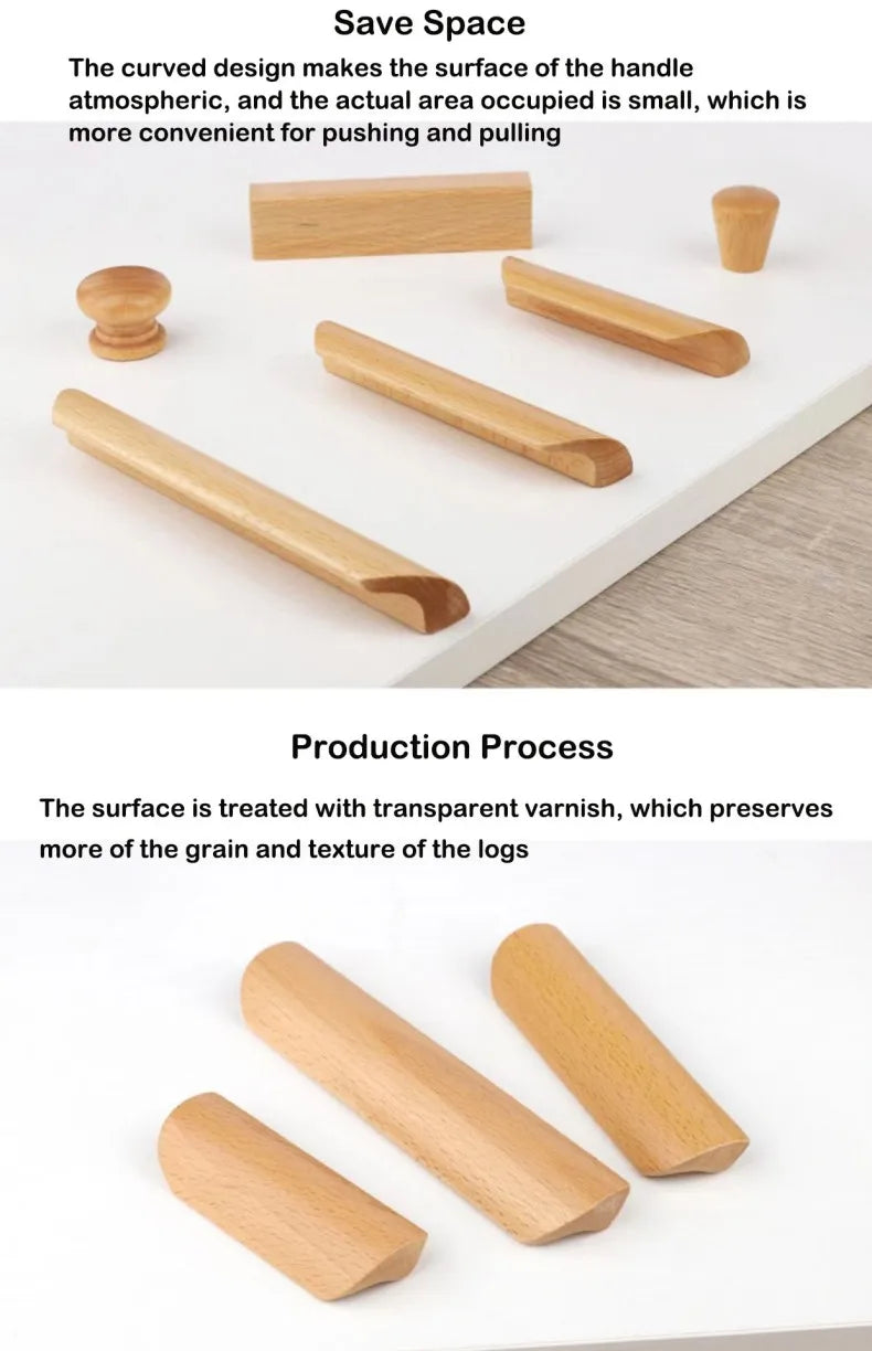 Wooden Cabinet Handles
